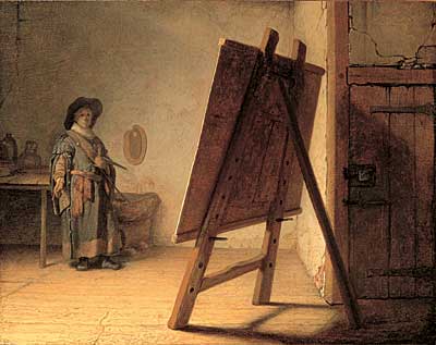 Rembrandt - Rembrandt W pracowni.jpg