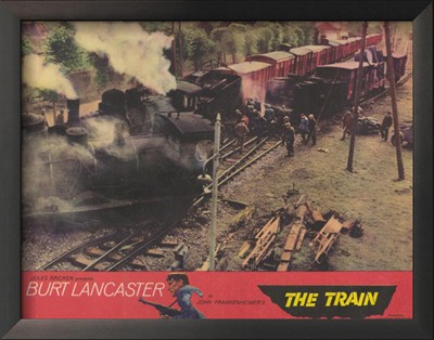 Pociąg -The Train 1964 - The Train 1964 - plakat frameimage.jpg