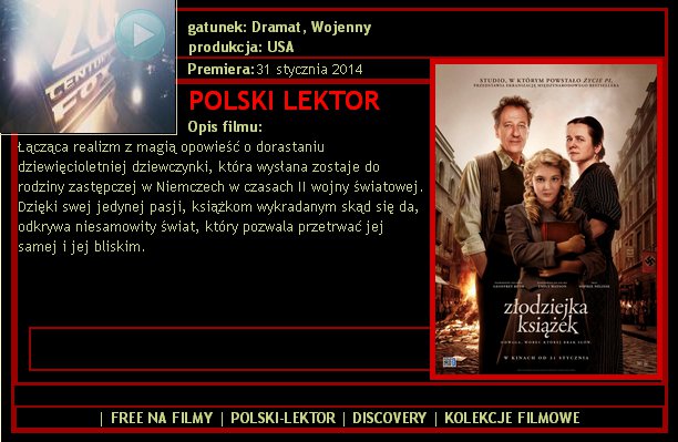 POLSKI-LEKTOR - Złodziejka Książek The Book Thief 2013.jpg