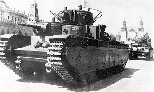 TAPETY CZOŁGI - Czołg ciężki T-35 fot. 6.jpg