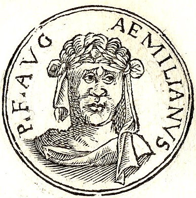 Rzym starożytny - wojny i bitwy - obrazy - Mussius_Aemilianus - uzurpator.jpg