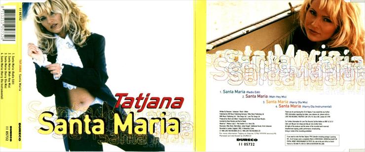 1995 - Santa Maria - Tatjana - Santa Maria CDM Cover.jpg