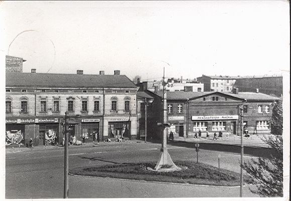 Katowice - Katowice -Szopienice. Rynek - lata 50-60.jpg