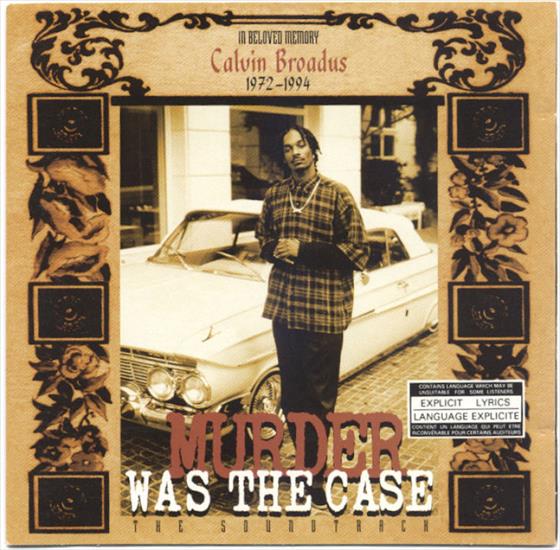 Snoop Dogg - Murder was the Case - snoop dogg - murder was the case - front.jpg