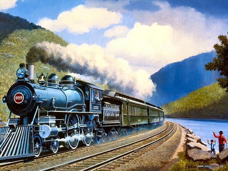 lokomotywy - Howard_Fogg_034_999_Empire_State_Express.jpg