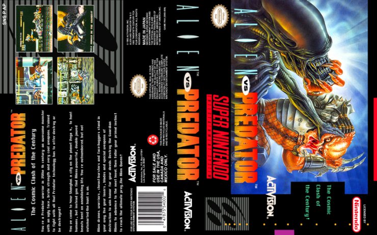  Covers Super Nintendo - Alien vs. Predator Super Nintendo Snes - Cover.jpg