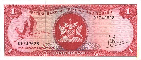 Trinidad  Tobago - TrinidadTobagoP30a-1Dollar-L19641977-donatedfr_f.jpg