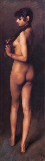 1.2 Malarstwo olejne-duży rozmiar - Sargent_Nude_Egyptian_Girl.jpg