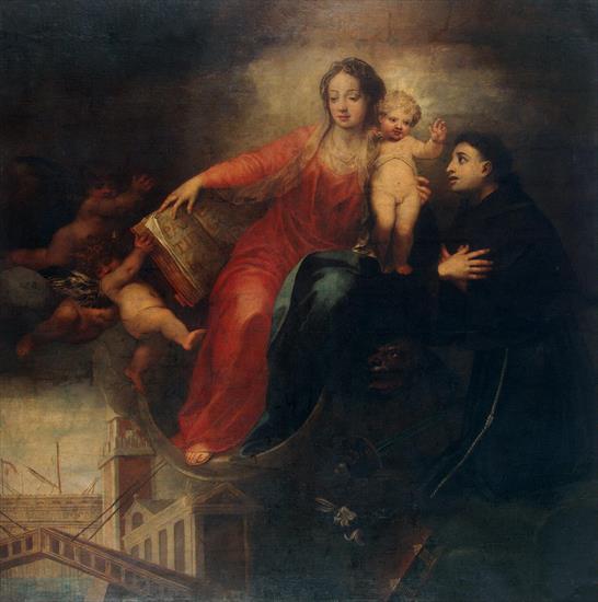 C - Celesti Andrea - Madonna and Child with St Anthony of Padua - GJ-6211.jpg