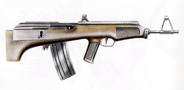 Pistolety i Karabiny Maszynowe - Valmet M82.JPG