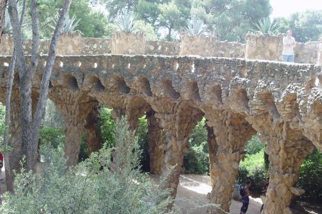 Antonio Gaudi-architektura - Park Guell -Barcelona 1.jpg