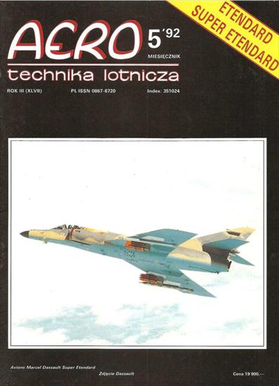 Aero Technika Lotnicza - Aero TL 1992-05 okładka.jpg