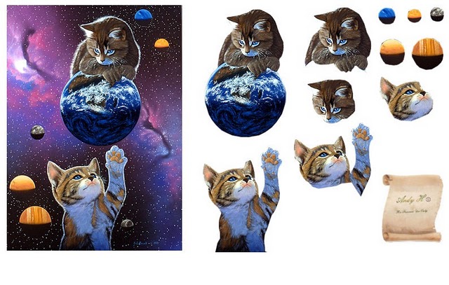 Szablony 3D -Zwierzęta - planet cats.jpg