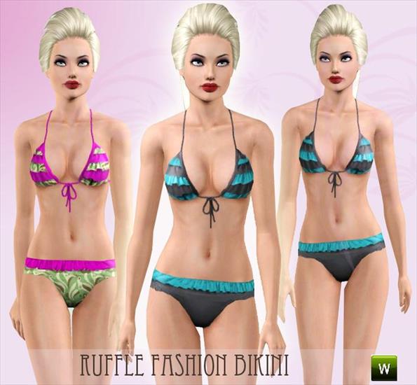 Kąpielowe - Ruffle Fashion Bikini.jpg