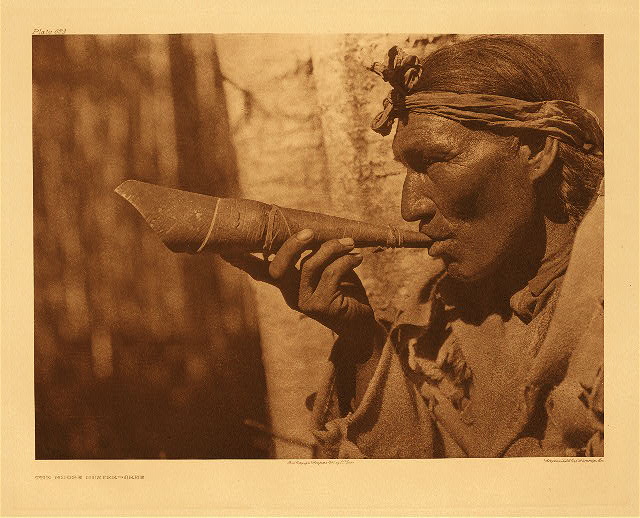 Edward S.Curtis-zdjęcia - The Moose Hunter - Cree.jpg