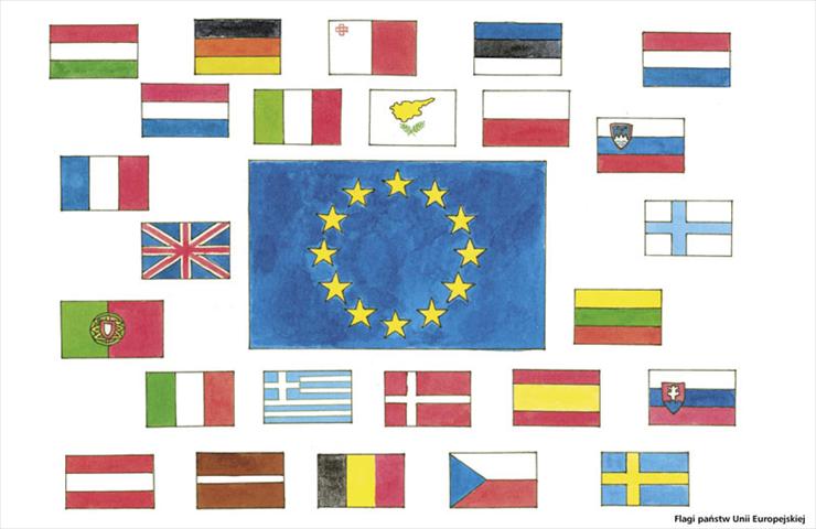 UNIA  EUROPEJSKA,  ŚWIAT - flagi unii.jpg