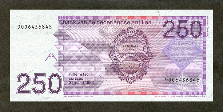 Netherlands Antilles - NetherlandsAntillesP27a-250Gulden-1986-donatedth_b.jpg