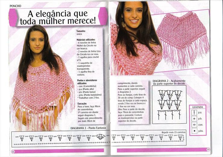 Chusty, poncza - PONCHO ROSA 02.jpg