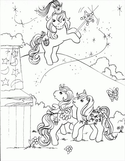 Kucyki pony - Mój kucyk Pony - kolorowanka 83.GIF