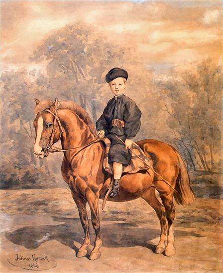 Juliusz Kossak - galeria - Chłopczyk na koniu.jpg