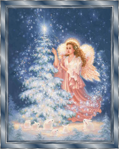 Boże Narodzenie. Mikołajki - angel176.gif