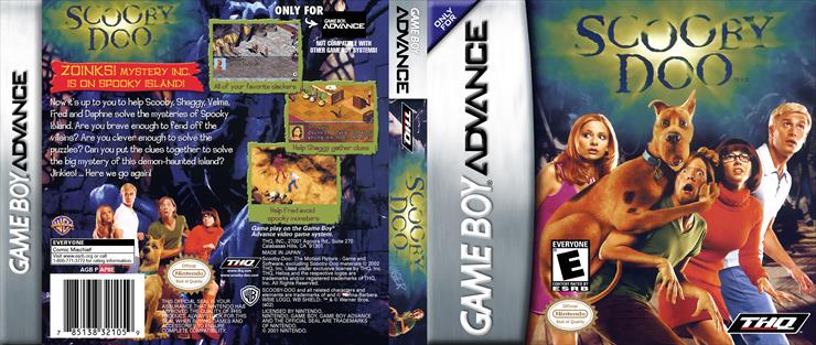 Covers Game Boy Advance - Scooby Doo Game Boy Advance gba - Cover.jpg