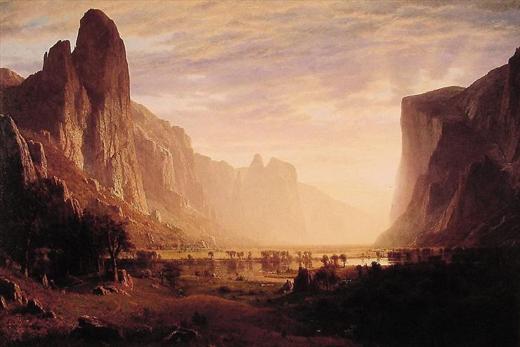Albert Bierstadt 1830-1902 - Looking_Down_Yosemite-Valley.jpg