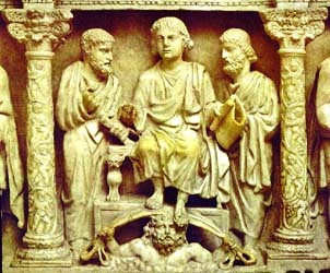 Historia sztuki średniowiecza i renesansu - TraditioLegis Junius Bassus sarkofag1.jpg