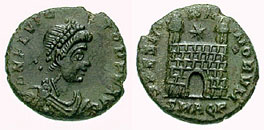 Rzym starożytny - uzurpatorzy samozwańcy - obrazy - 2-1. Uzurpator w Brytanii i Galii w latach 384 lub 387 do 388.jpg