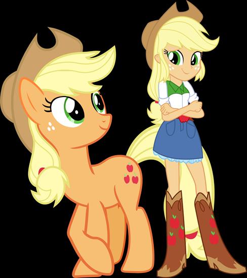 Dla dzieci - Koniki Pony z filmu - applejack1.png