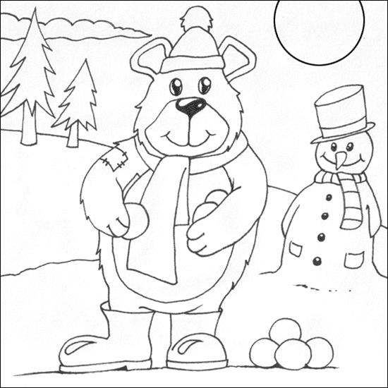 Misie - teddy_bear_snow.gif