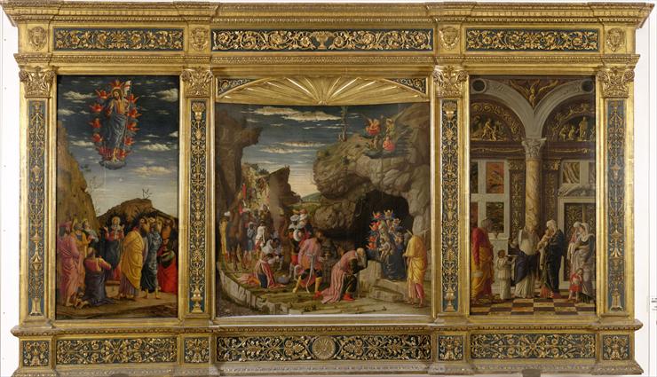 Galleria degli Uffizi. 1 - Andrea Mantegna - Triptic.jpg