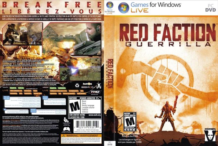  Okładki Płyt DVD i CD Gier PC  - Red_Faction_Guerrilla_Ntsc-front.jpg