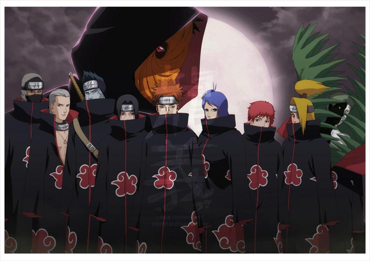 Naruto, Naruto Shippuuden - Akatsuki_Rerender_by_pokefreak.jpg