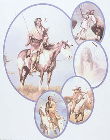 Galeria Wojowników - Indian-Warrior-Collage-Print-C11804098.jpg