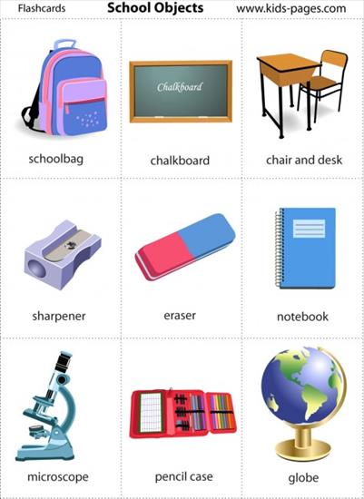 Plansze edukacyjne - school objects.jpg