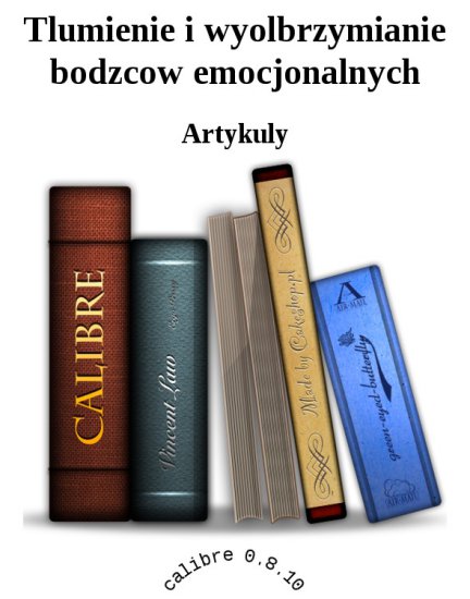 Tlumienie i wyolbrzymianie bodzcow emocj 266 - cover.jpg