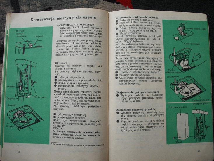 Instrukcja maszyny do szycie Predom Łucznik 877 - maszyna instrukcja 23.JPG