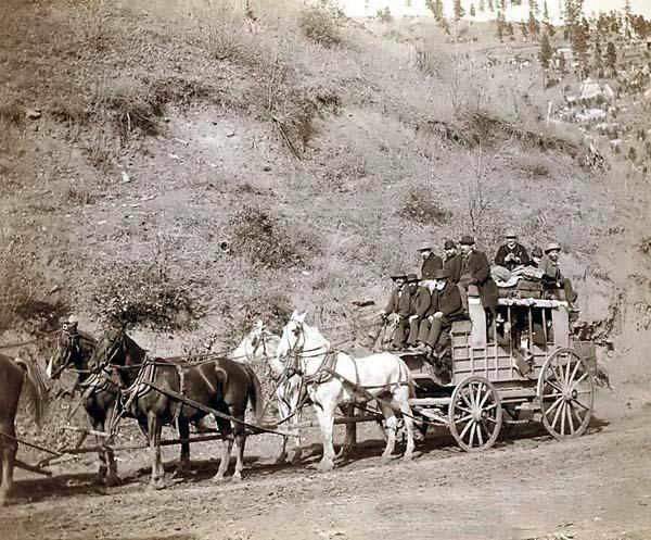 Dziki zachód - Last trip of the famous Deadwood Stagecoach.jpg