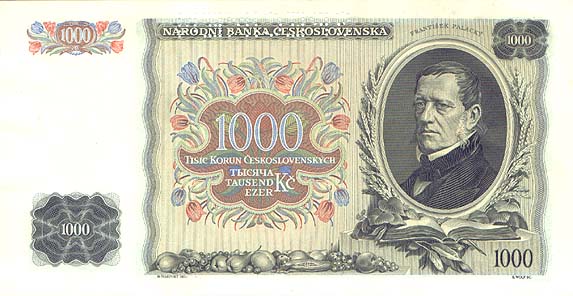 CZECHOSŁOWACJA - 1934 - 1000 koron b.jpg