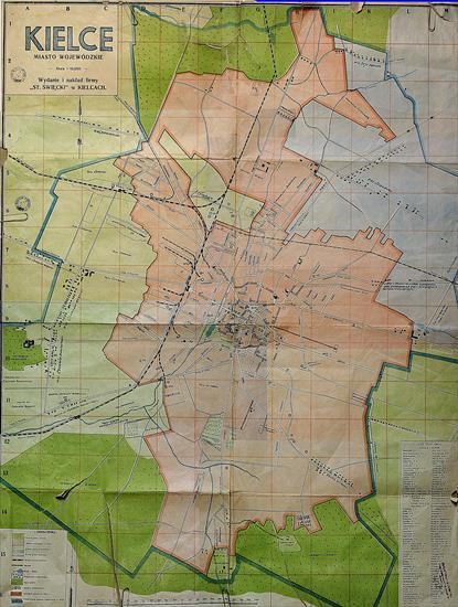 mapy miast Polska_Niemcy_Kresy - Kielce 1930.jpg